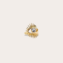 Evil Eye Ear Cuff | 14K Yellow Gold Vermeil