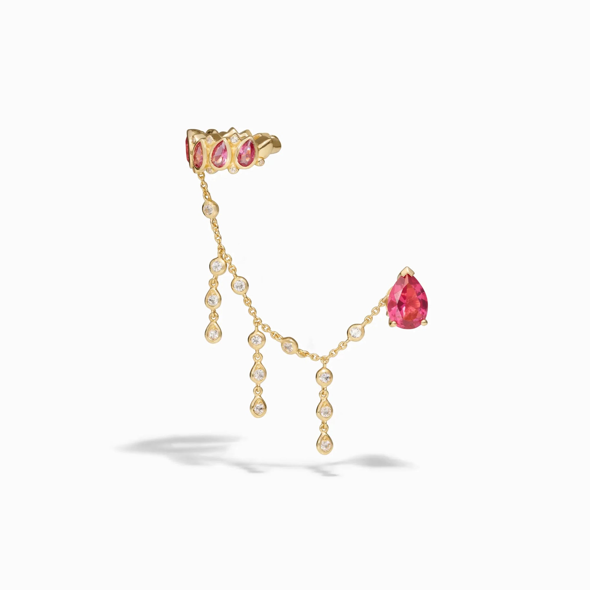 Awe Inspired  Earrings Lotus Ear Swag