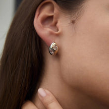 Opposites Attract Huggies | Mixed Metals (Gold & Silver)