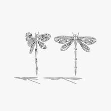 Awe Inspired Earrings 925 Sterling Silver Secret Forest Dragonfly Earrings