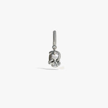 Awe Inspired Earrings 925 Sterling Silver / Single Serpent Skull Huggie