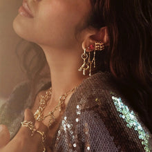 Awe Inspired  Earrings Lotus Ear Swag