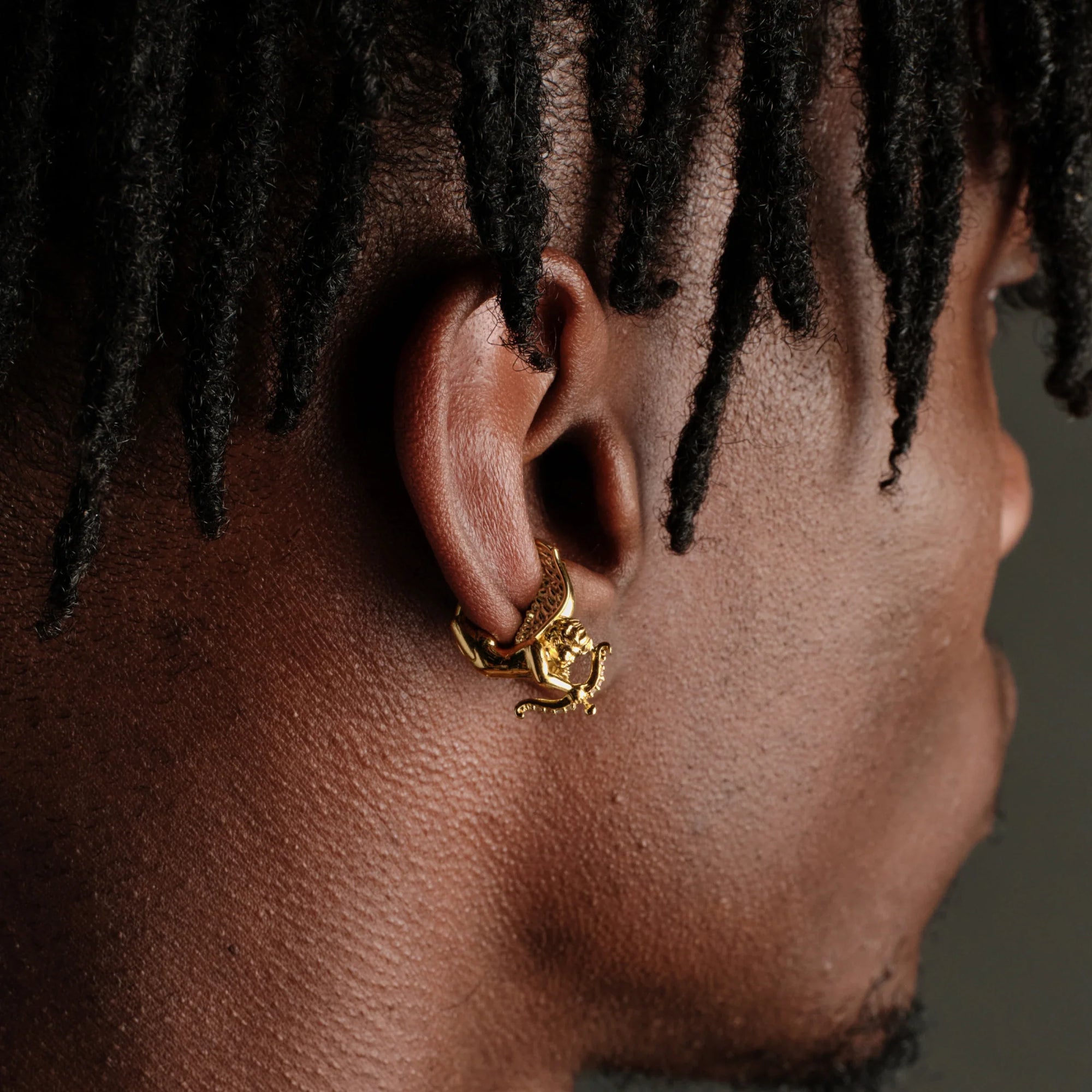 Awe Inspired Earrings Men's Cupid Ear Cuff