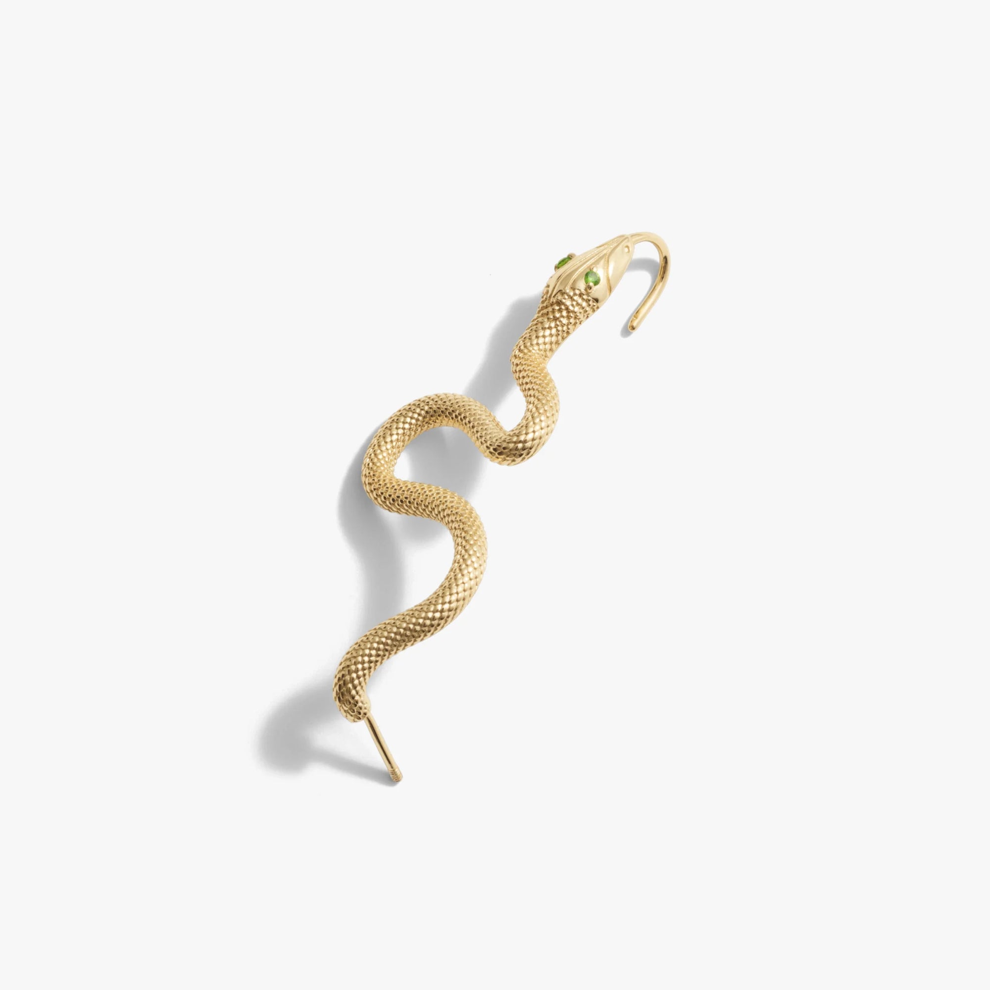 Snake Ear Pin | 14K Gold Vermeil and 925 Sterling Silver