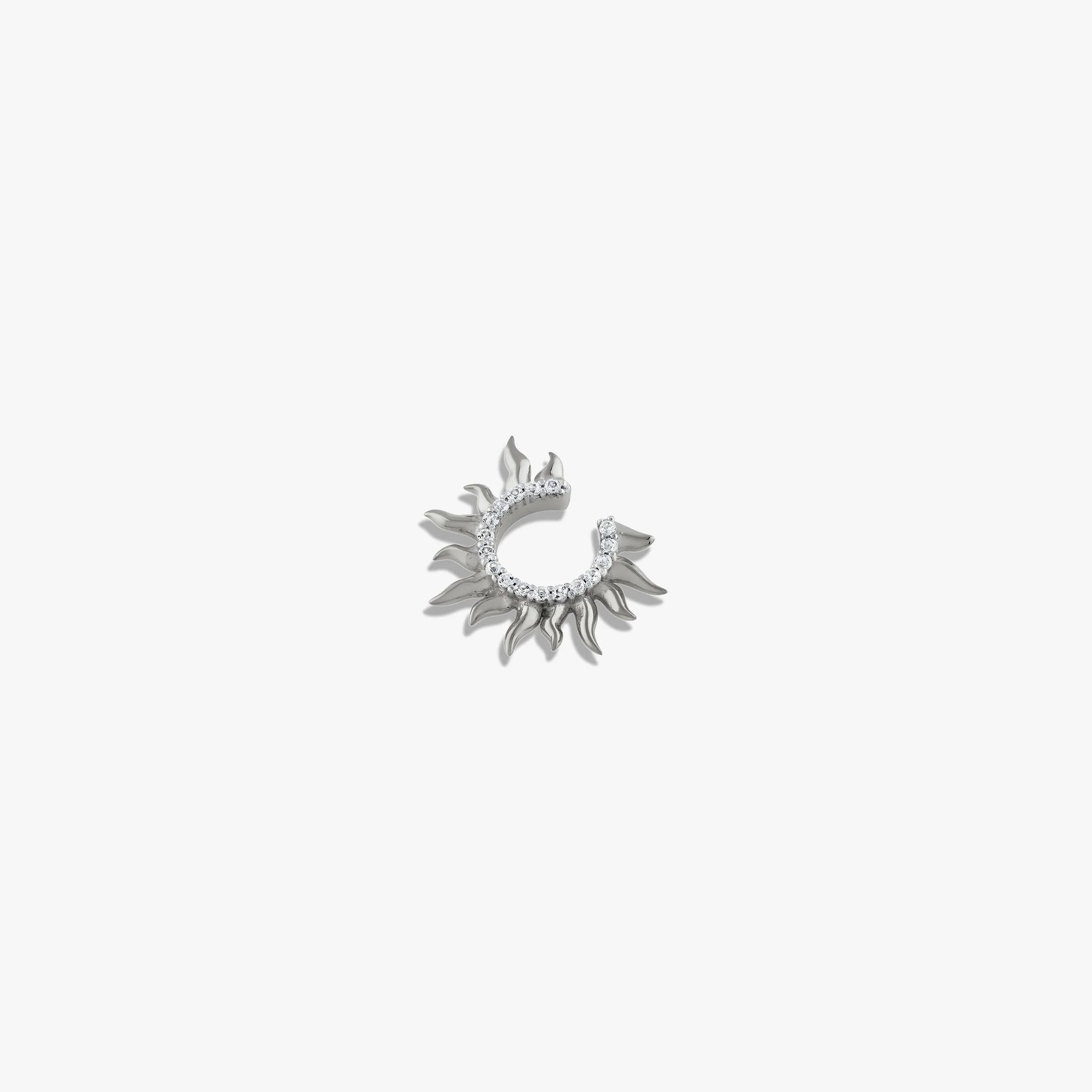 Awe Inspired Earrings Sun Ear Cuff