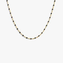 Awe Inspired Necklaces 14K Gold Vermeil / Black / 18