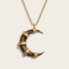 Boho Moon Necklace | 14K Yellow Gold Vermeil