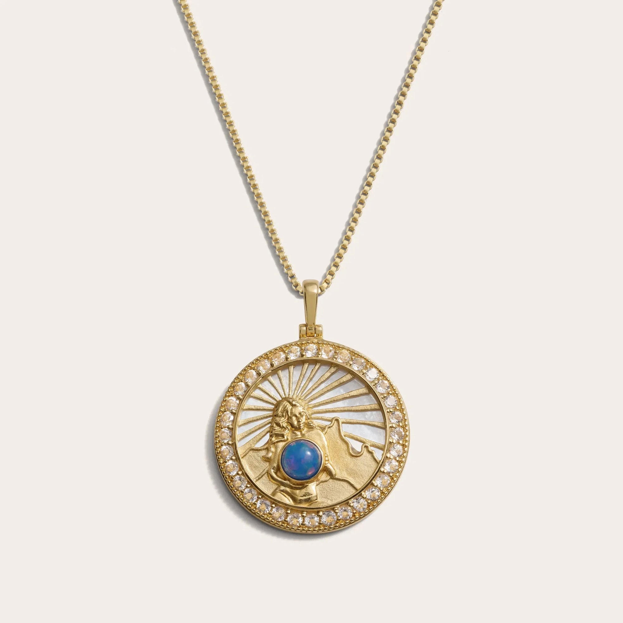 Mother Earth Necklace | 14K Yellow Gold Vermeil
