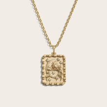 Celestial Duo Necklace | 14K Yellow Gold Vermeil
