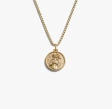 Awe Inspired Necklaces 14K Yellow Gold Vermeil / Aphrodite / 16-18 Mini Goddess Coin Necklace