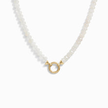 Gemstone Bead Charm Collector | 14K Yellow Gold Vermeil | Multi