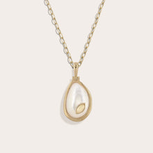 Awe Inspired Necklaces 14K Yellow Gold Vermeil / Mother of Pearl / 16-18