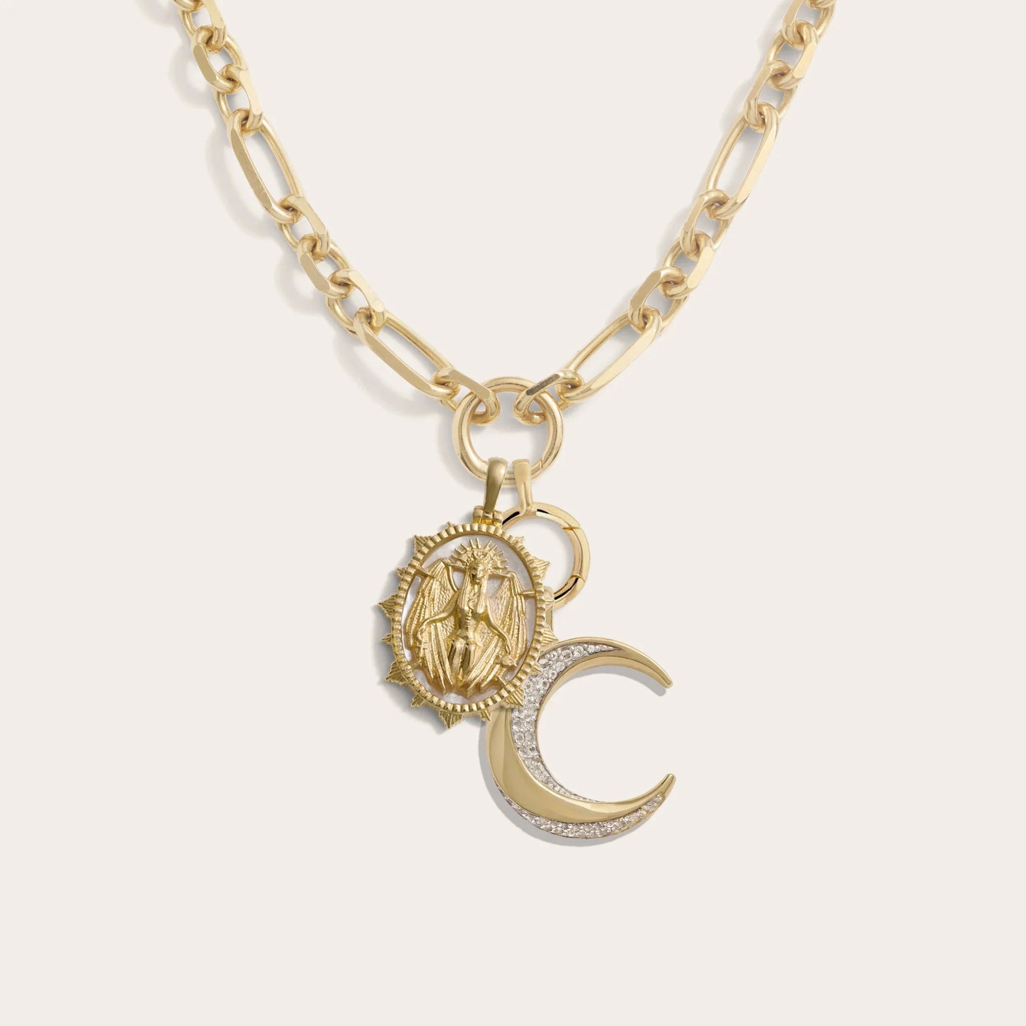 Shadow Worker Necklace Set | 14K Yellow Gold Vermeil