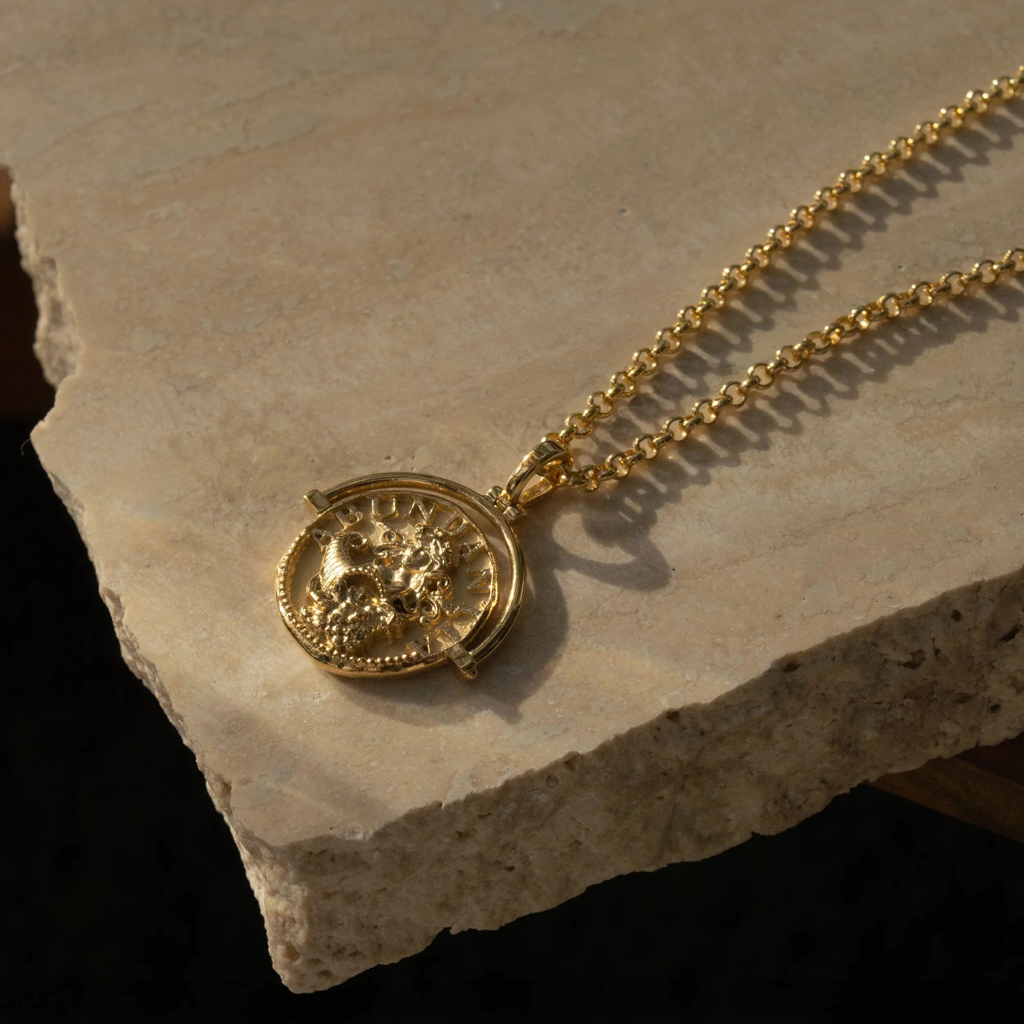 Abundantia Necklace | 14K Yellow Gold Vermeil