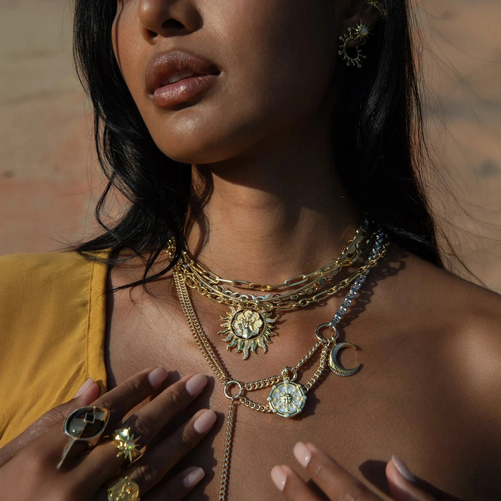 Awe Inspired Necklaces Amaterasu Necklace