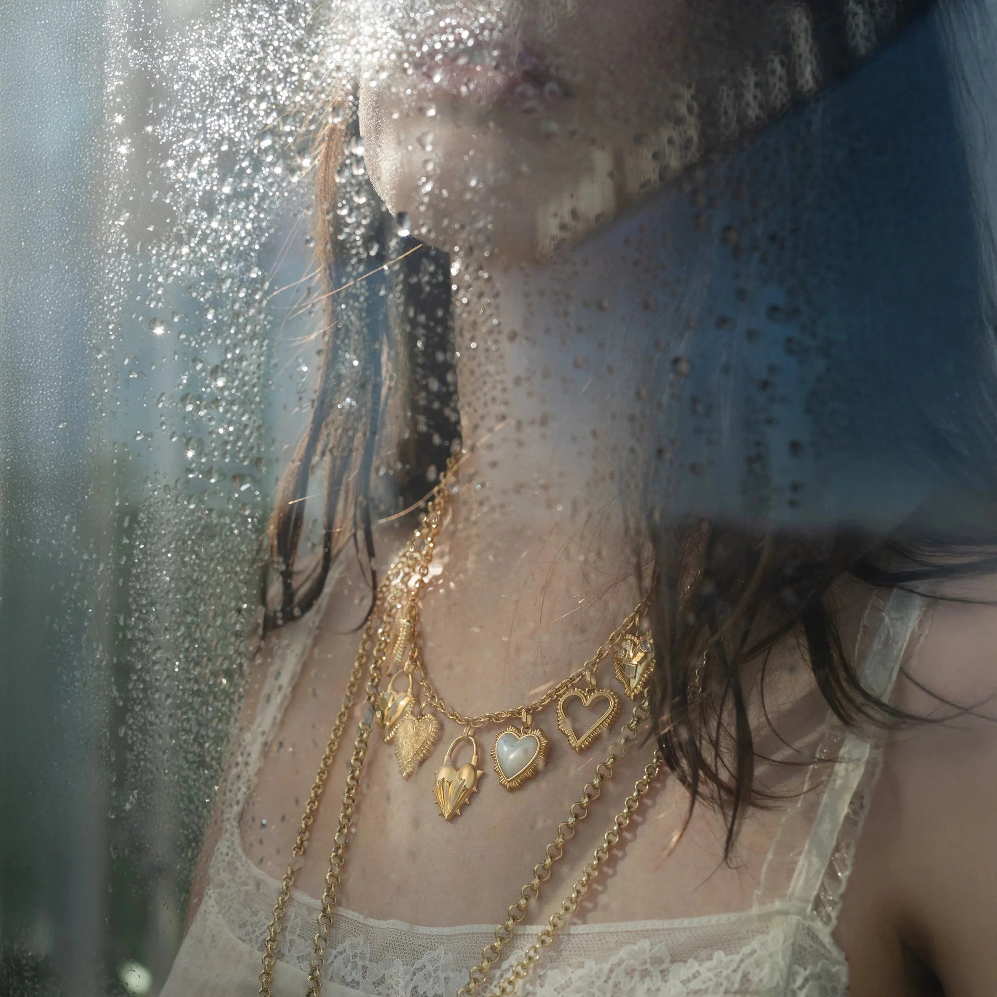 Awe Inspired Necklaces Heart Statement Necklace