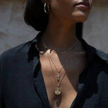Lady Buddha Necklace | 14K Yellow Gold Vermeil