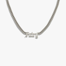 Awe Inspired Necklaces Sterling Silver Fairy Cuban Necklace