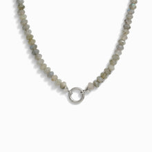 Labradorite Charm Collector Necklace | Sterling Silver