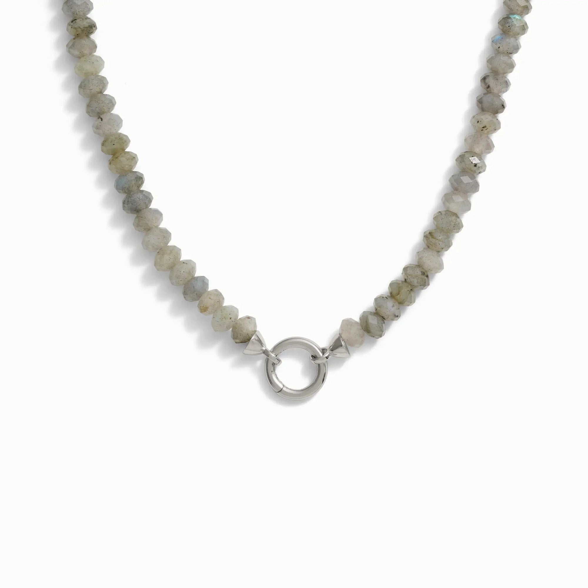 Gemstone Bead Charm Collector | Sterling Silver | Multi