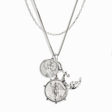 Midnight Vengeance Necklace Set | Sterling Silver