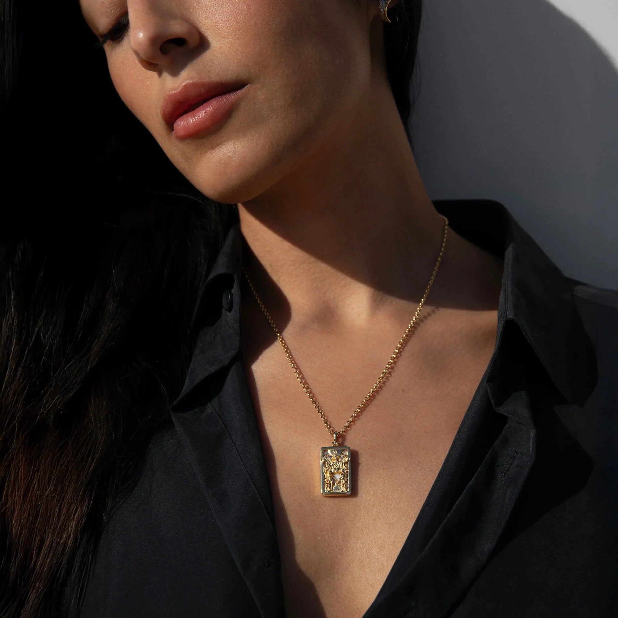 Awe Inspired Necklaces Tarot Necklace