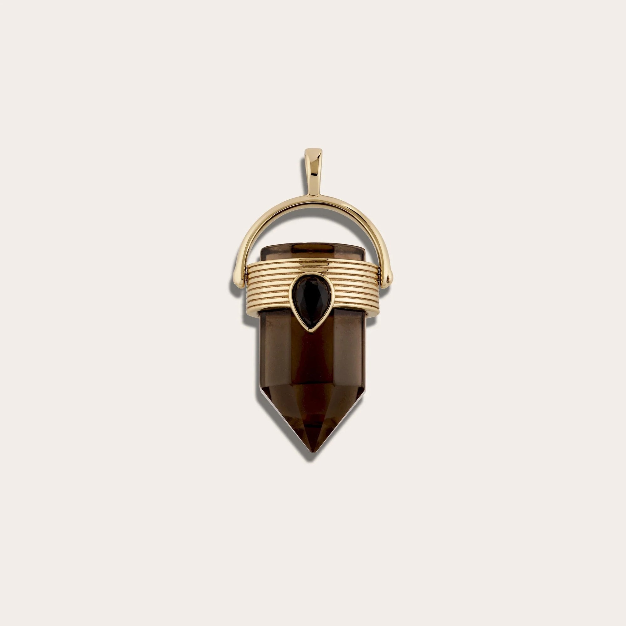 Long Manifestation Crystal Necklace | 14K Yellow Gold Vermeil