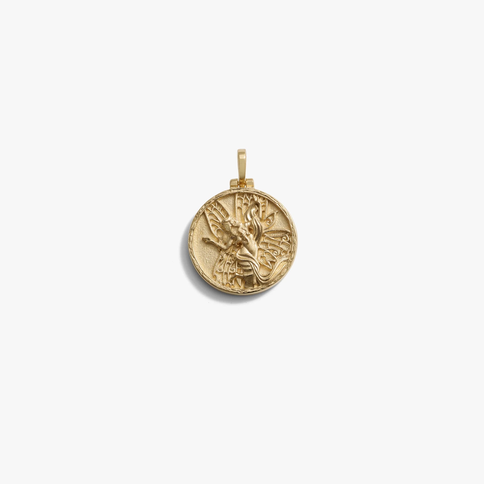 Awe Inspired Pendants 14K Yellow Gold Vermeil Queen of the Fairies Pendant