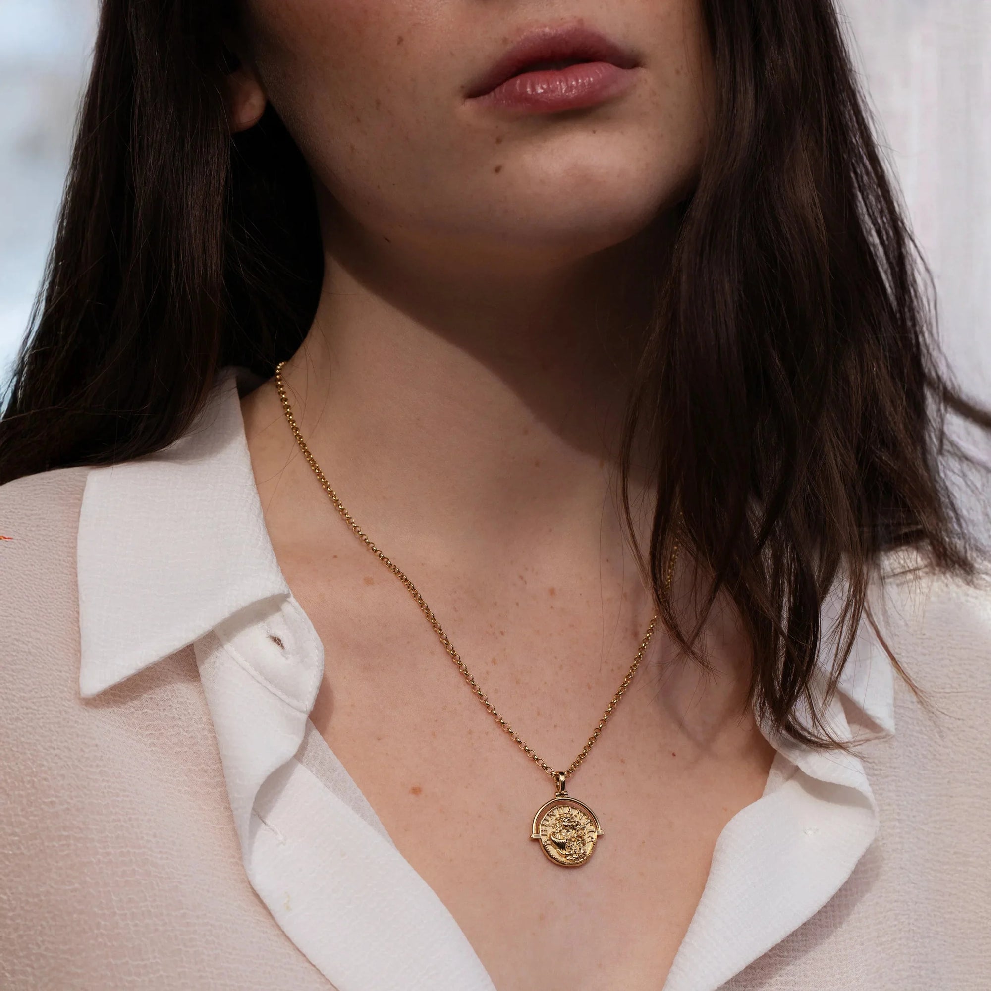 Abundantia Necklace | 14K Yellow Gold Vermeil
