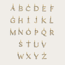 Gold Gemstone Initial Necklace | 14K Yellow Gold Vermeil