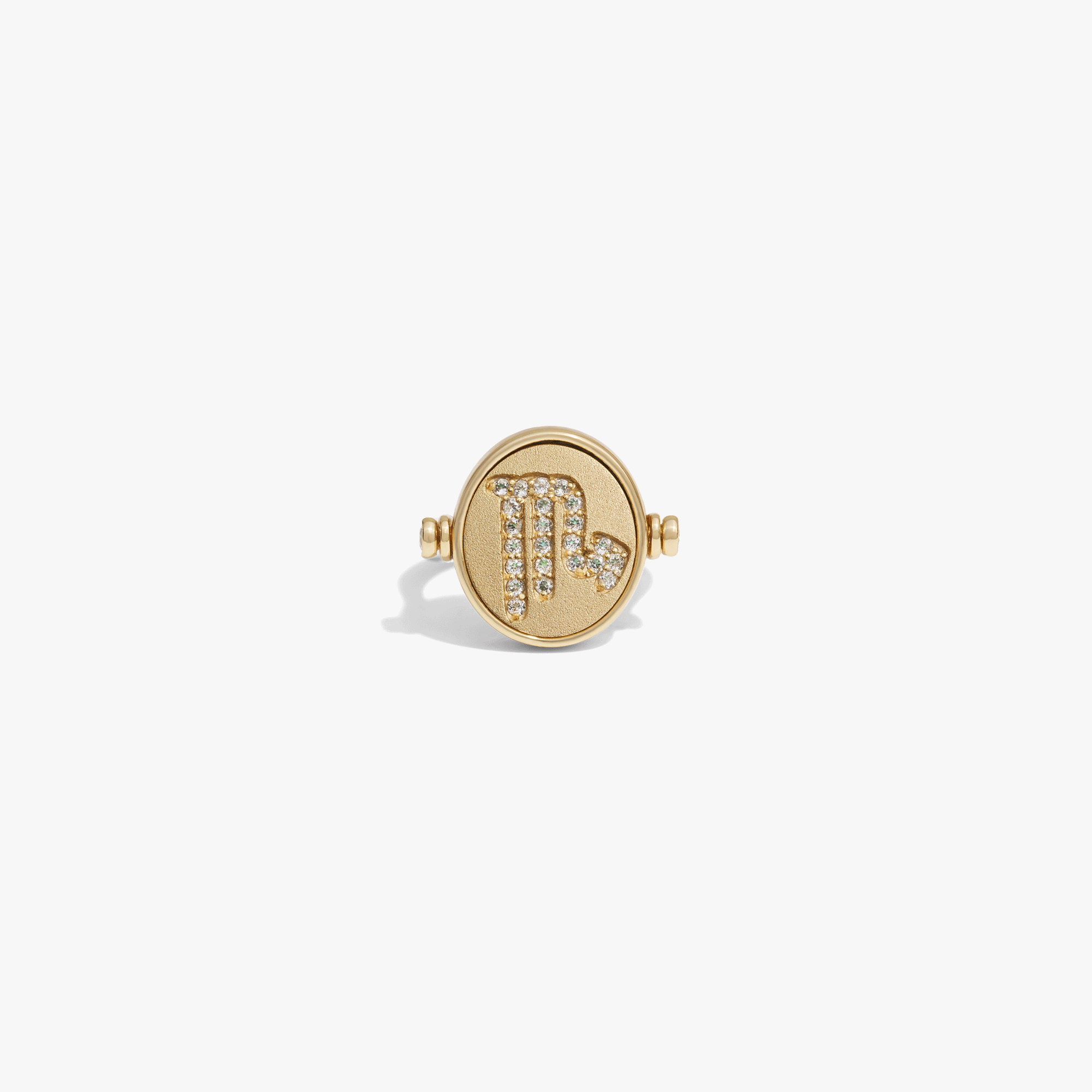 Awe Inspired Rings 14K Gold Vermeil / 5 Scorpio & Water Flip Ring