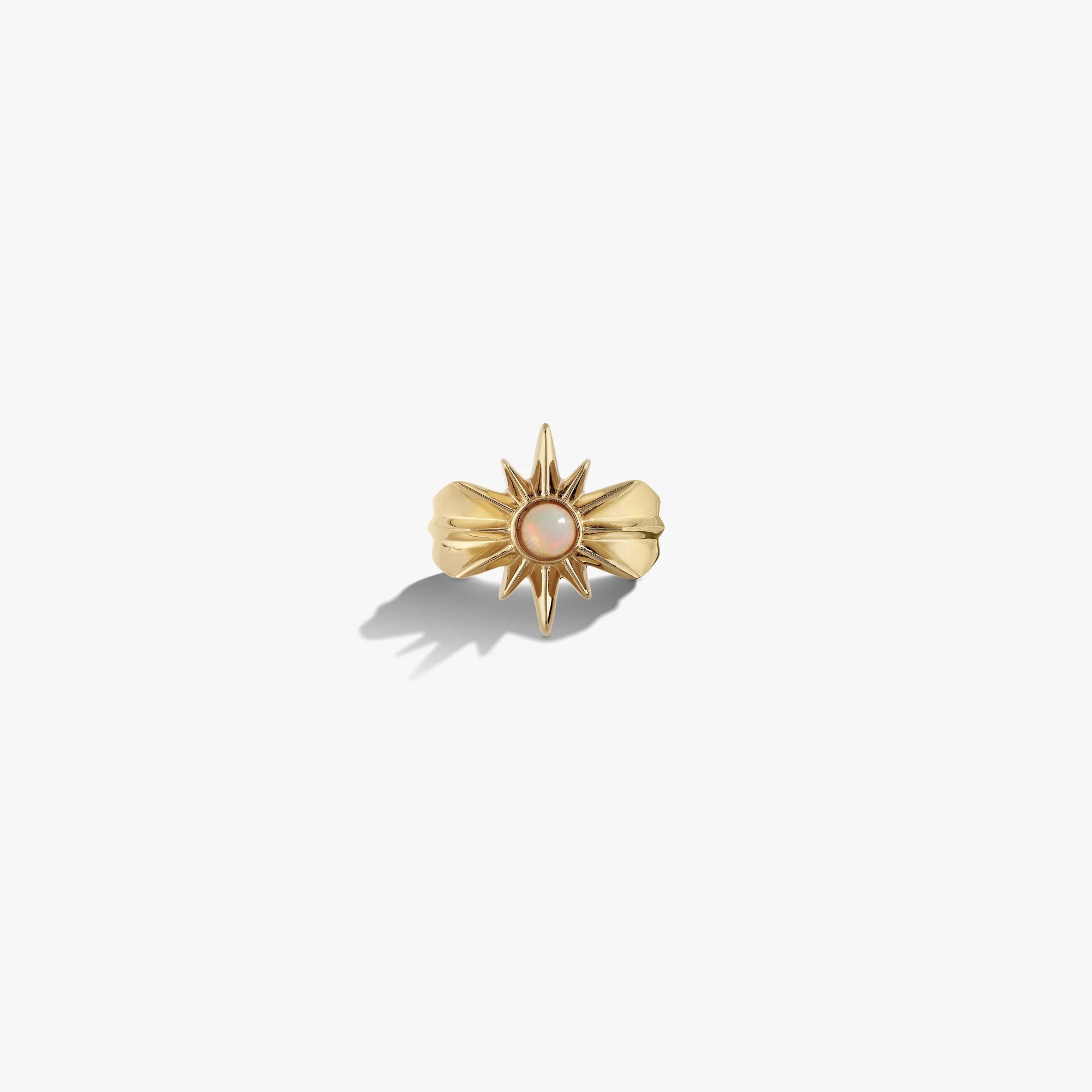Awe Inspired Rings 14K Yellow Gold Vermeil / 6 Ring - Cosmic Sun