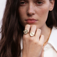Aquarius & Air Flip Ring | Sterling Silver