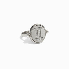 Gemini & Air Flip Ring | Sterling Silver