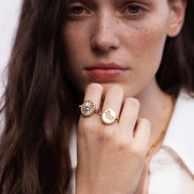 Gemini & Air Flip Ring | Sterling Silver