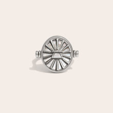 Gemini & Air Flip Ring | Sterling Silver