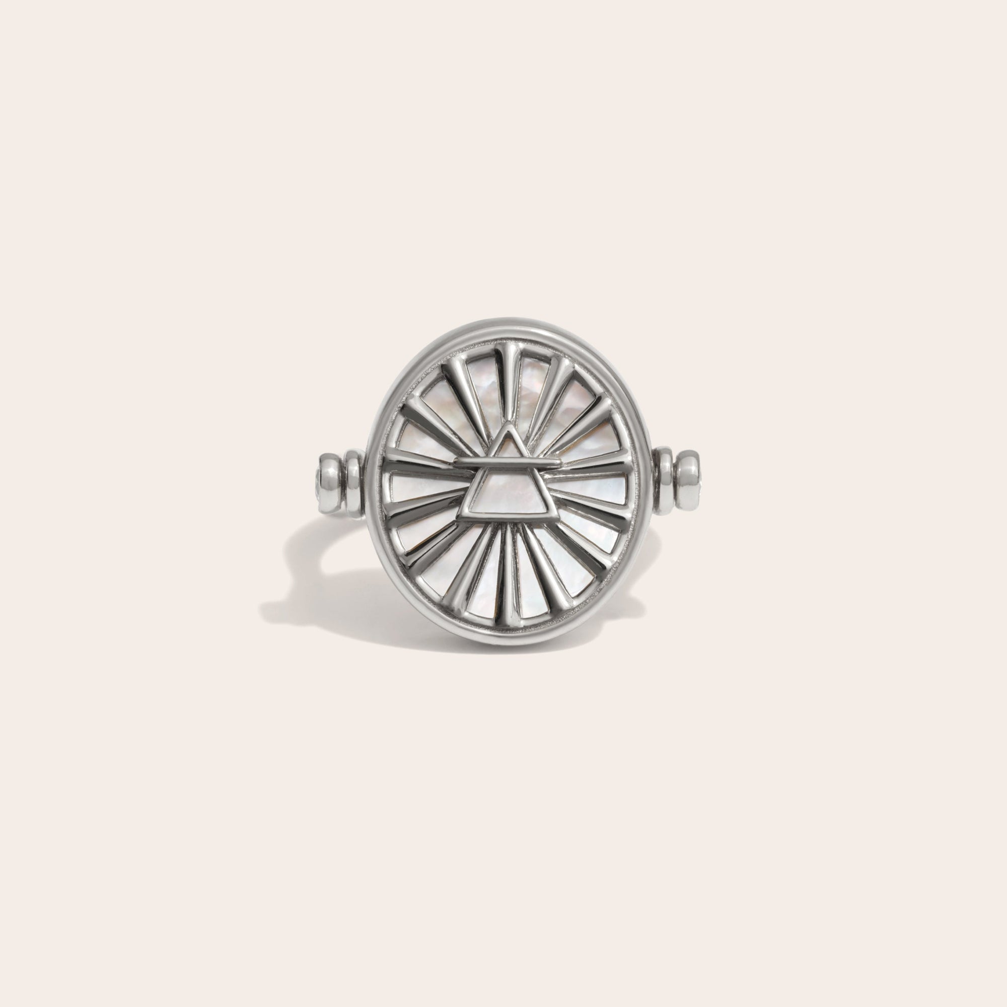 Gemini & Air Flip Ring | Sterling Silver