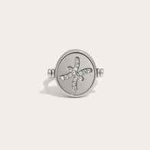 Pisces & Water Flip Ring | Sterling Silver