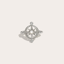 Compass Rose Ring | Sterling Silver