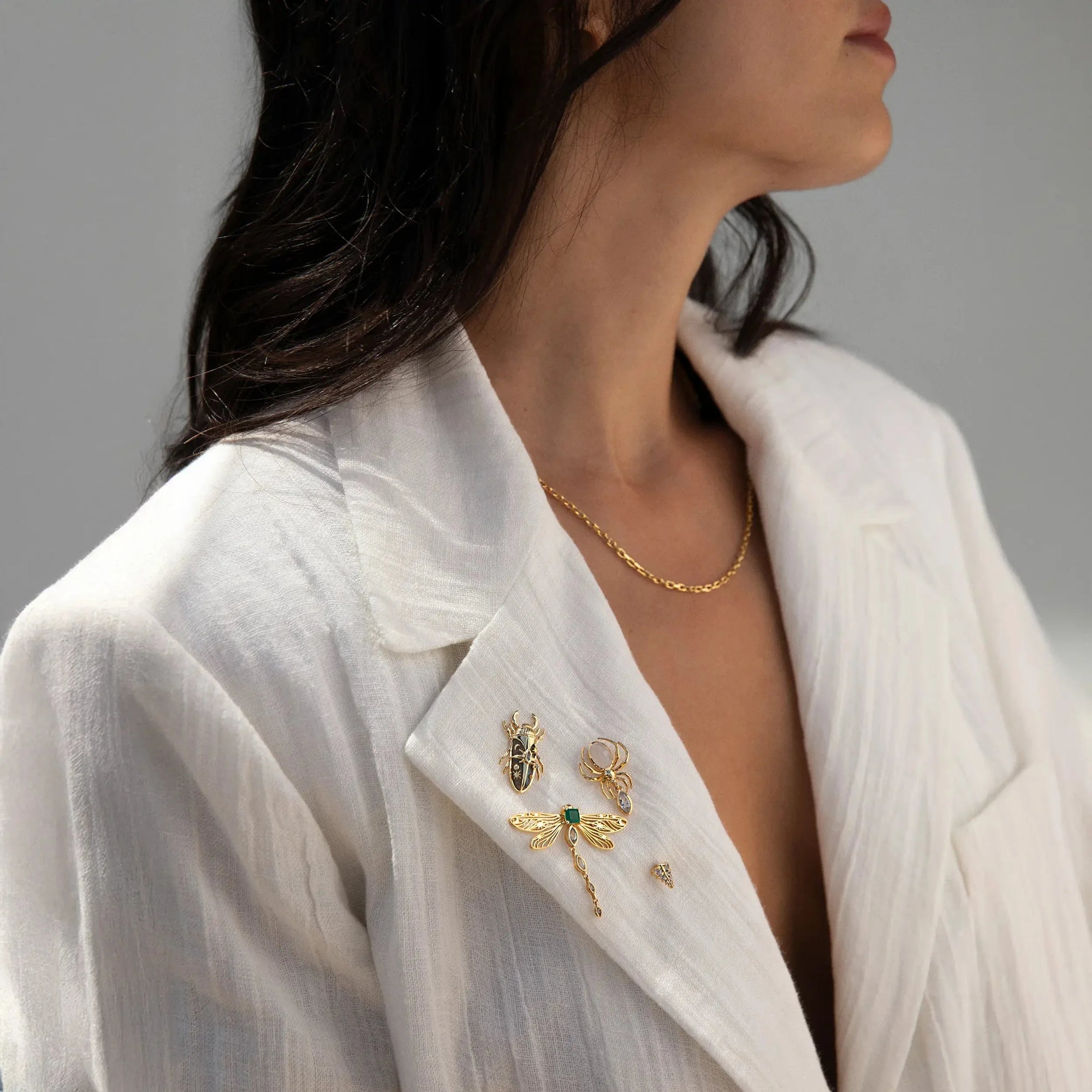 Awe Inspired  Accessories Secret Forest Dragonfly Brooch