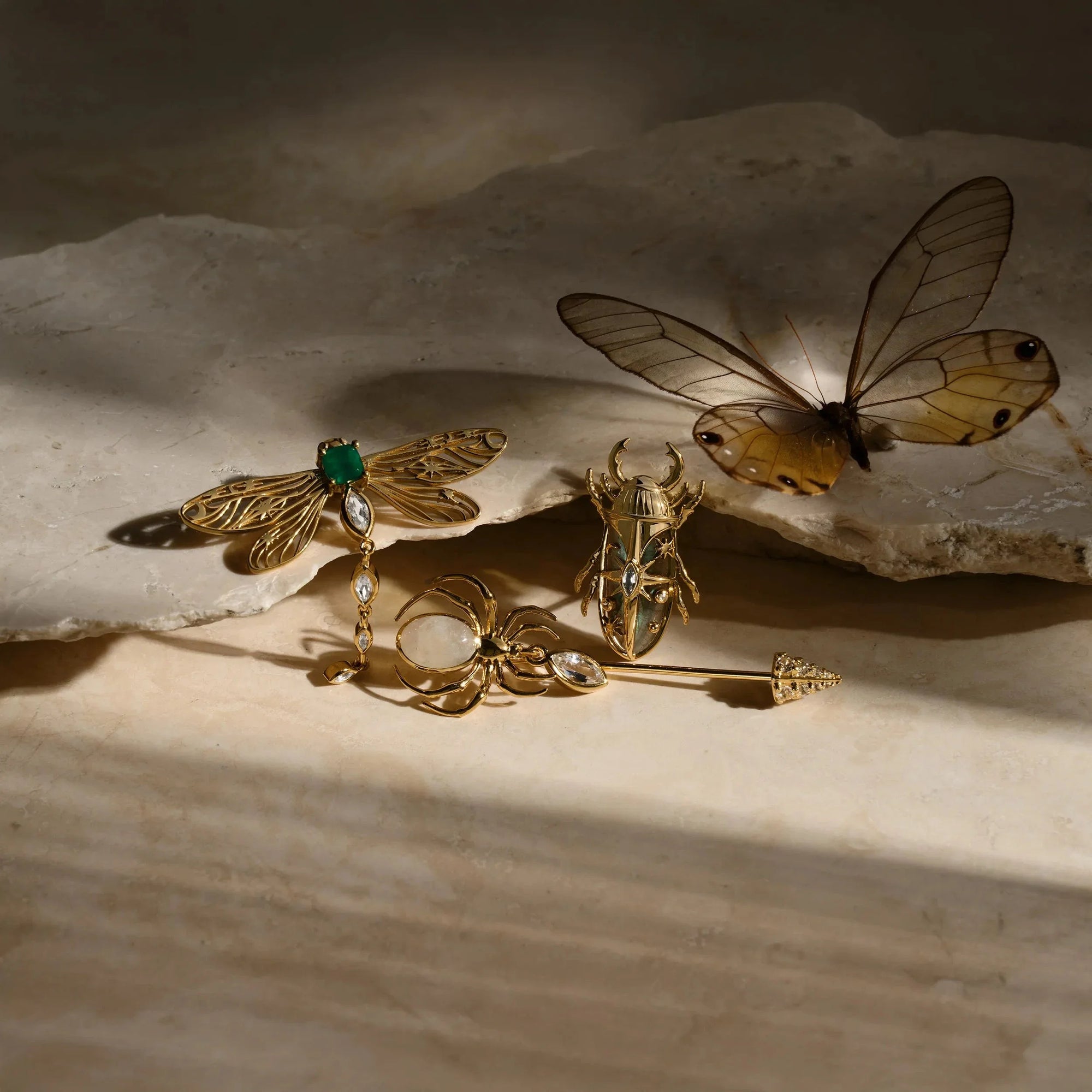 Awe Inspired  Accessories Secret Forest Dragonfly Brooch