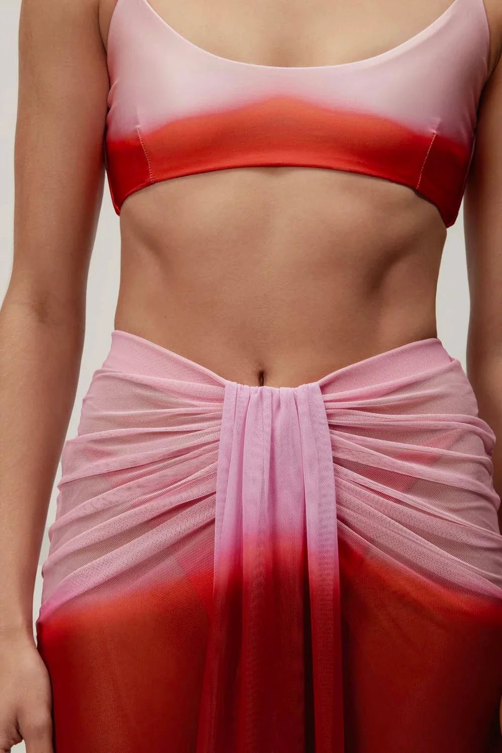 Itala Bikini Top | Persimmon