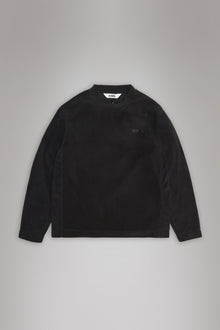 RAINS Addis Fleece Crewneck Black Crew Neck