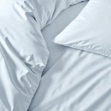 Luxe Australian Sateen Sheet Set | Full | Pale Blue