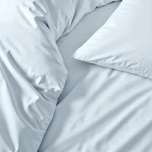Luxe Australian Sateen Sheet Set | Full | Pale Blue