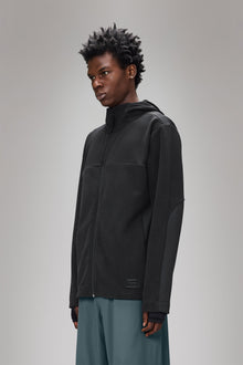 RAINS Sintra Fleece Reverse Jacket Black Jacket