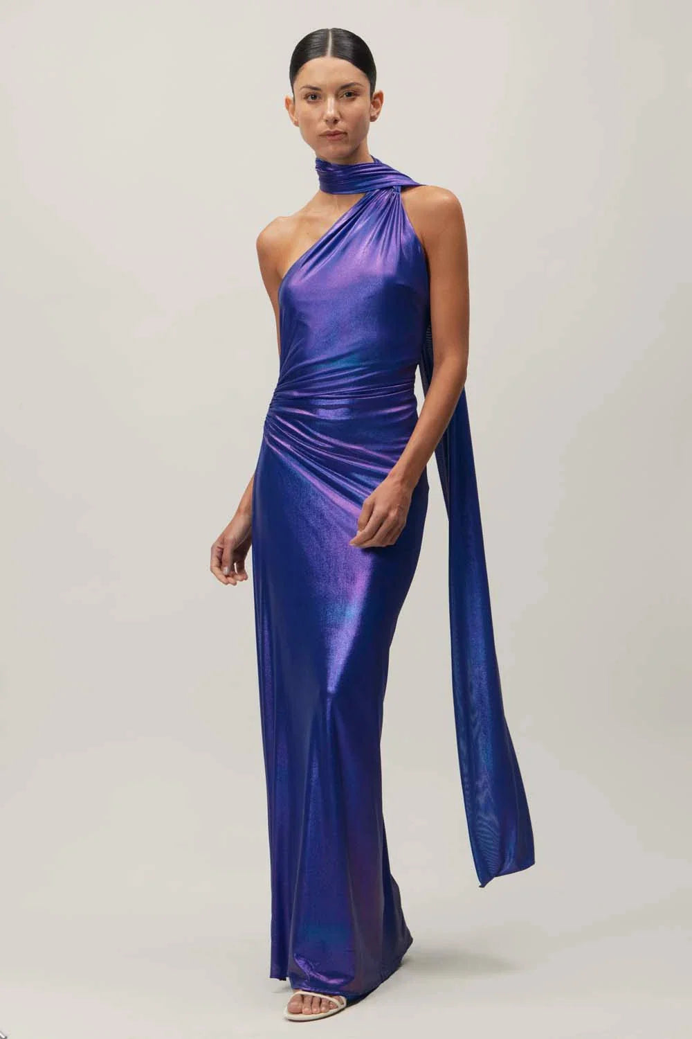 Ari Maxi Dress | Blue Galaxy