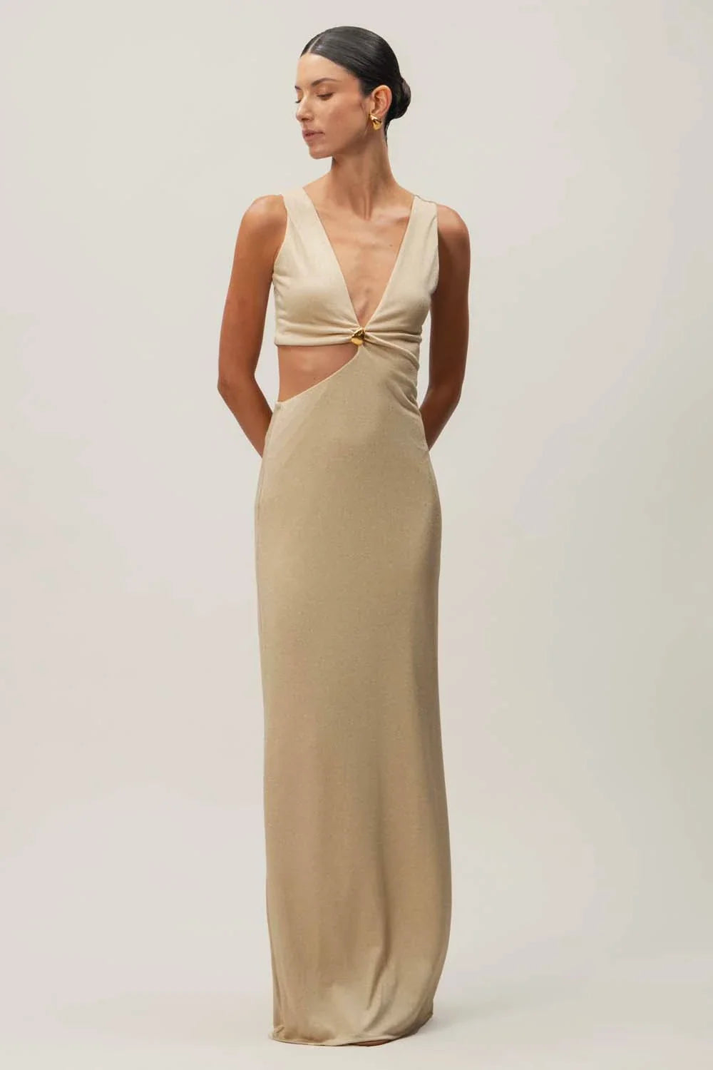 Brigitte Maxi Dress | Almendras