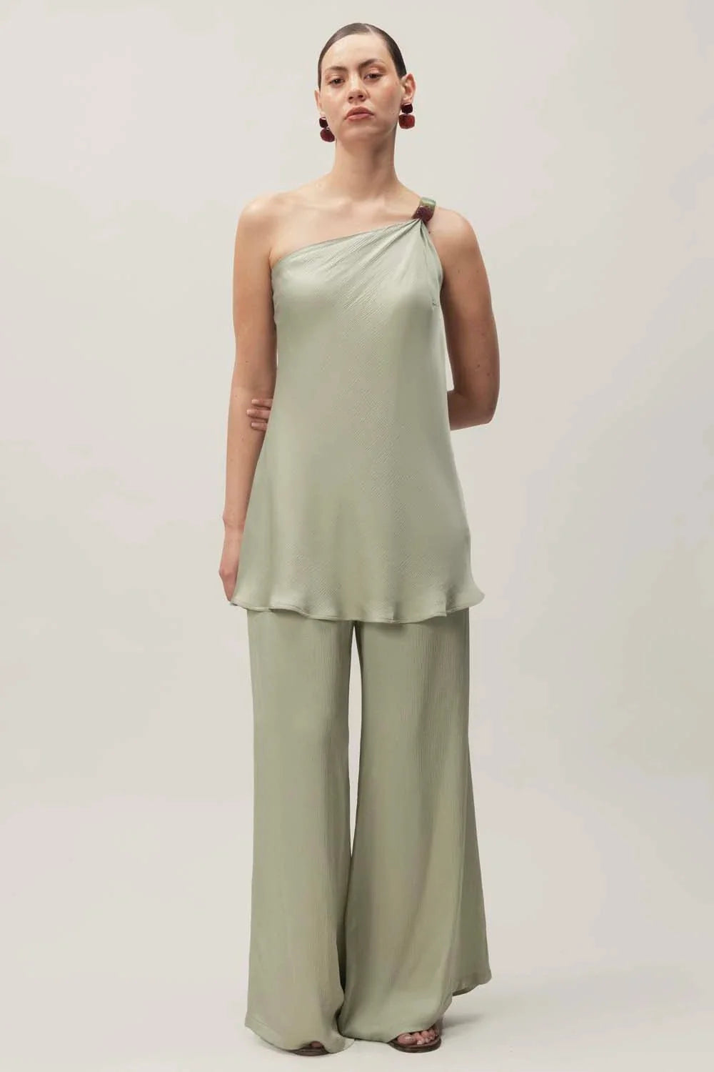 Ferrat Pants | Matcha