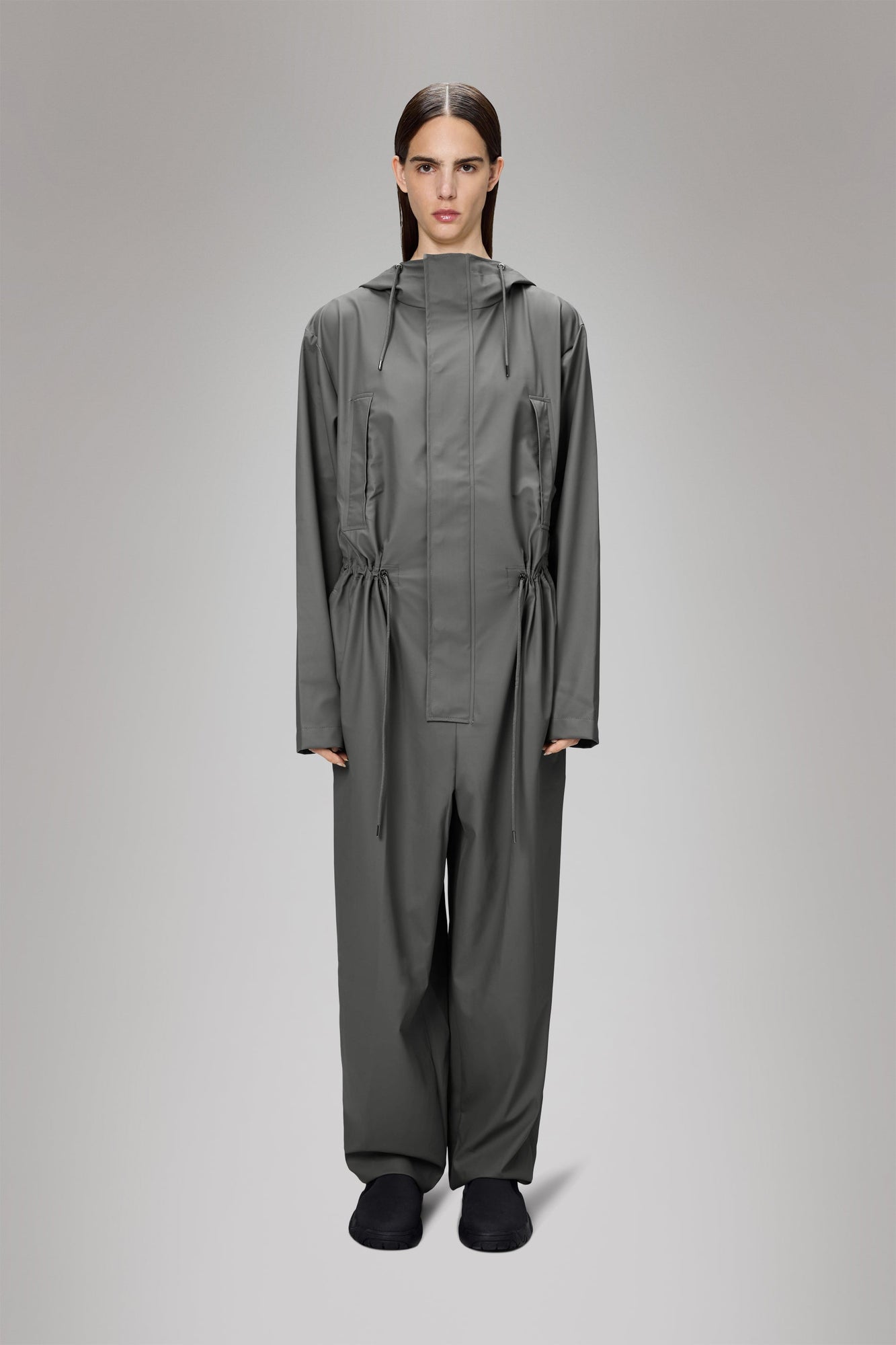 RAINS Jumpsuit Regular Grey Jumpsuit